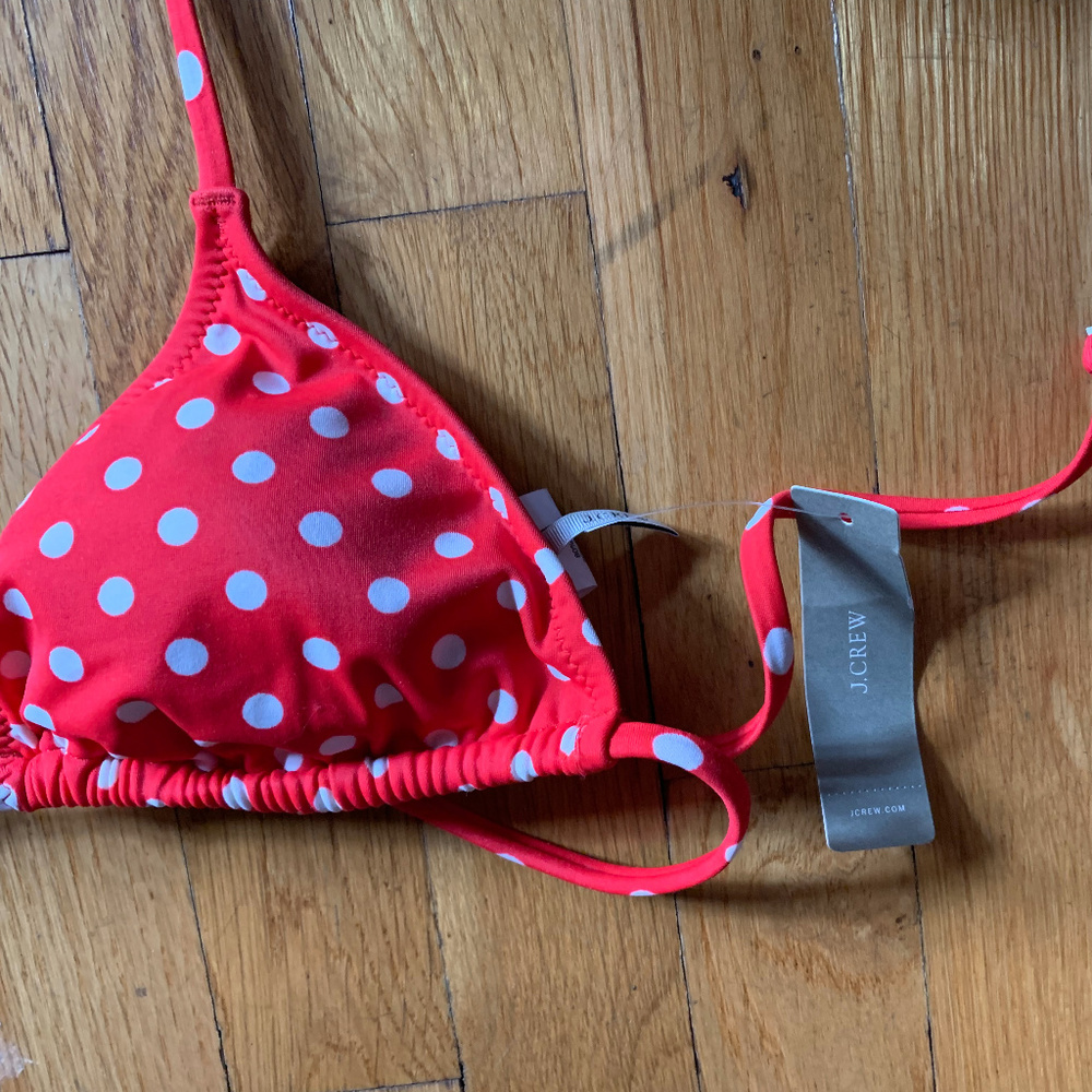 NEW J CREW BIKINI 3 PC (2 BOTTOM STYLES) in S - Picture 7 of 8